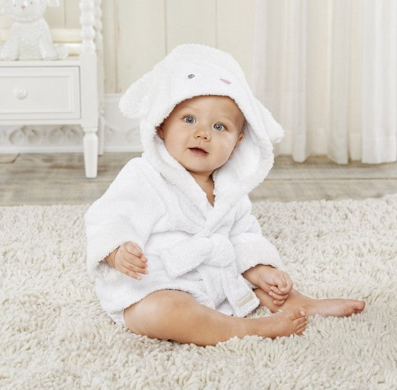 Baby Hooded Bath Towel – Cute Animal Cotton Robe