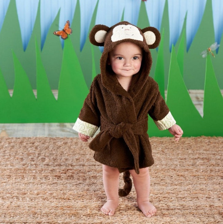 Baby Hooded Bath Towel – Cute Animal Cotton Robe