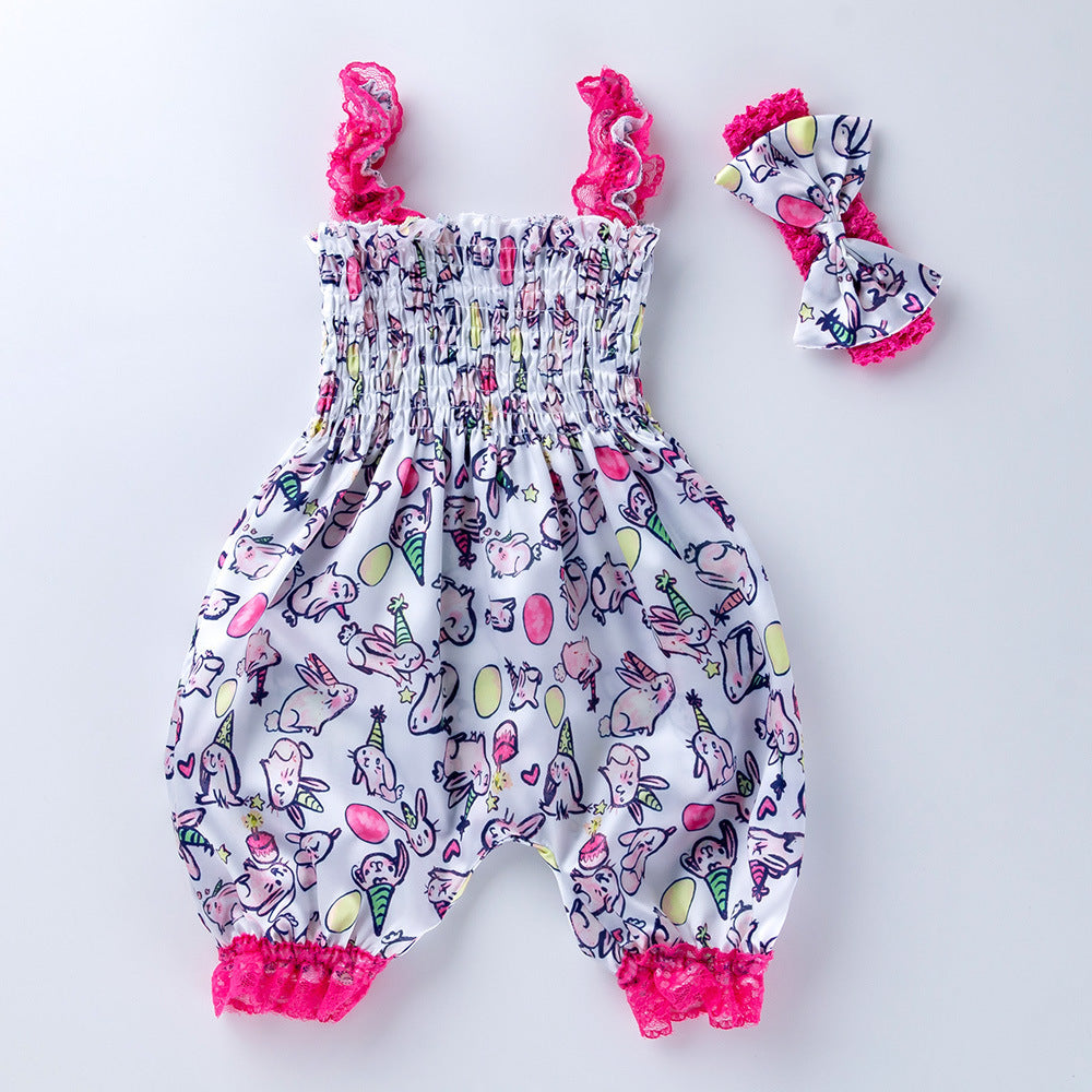 European And American 0-2 Years Old Girl Sling Baby Baby Bloomers