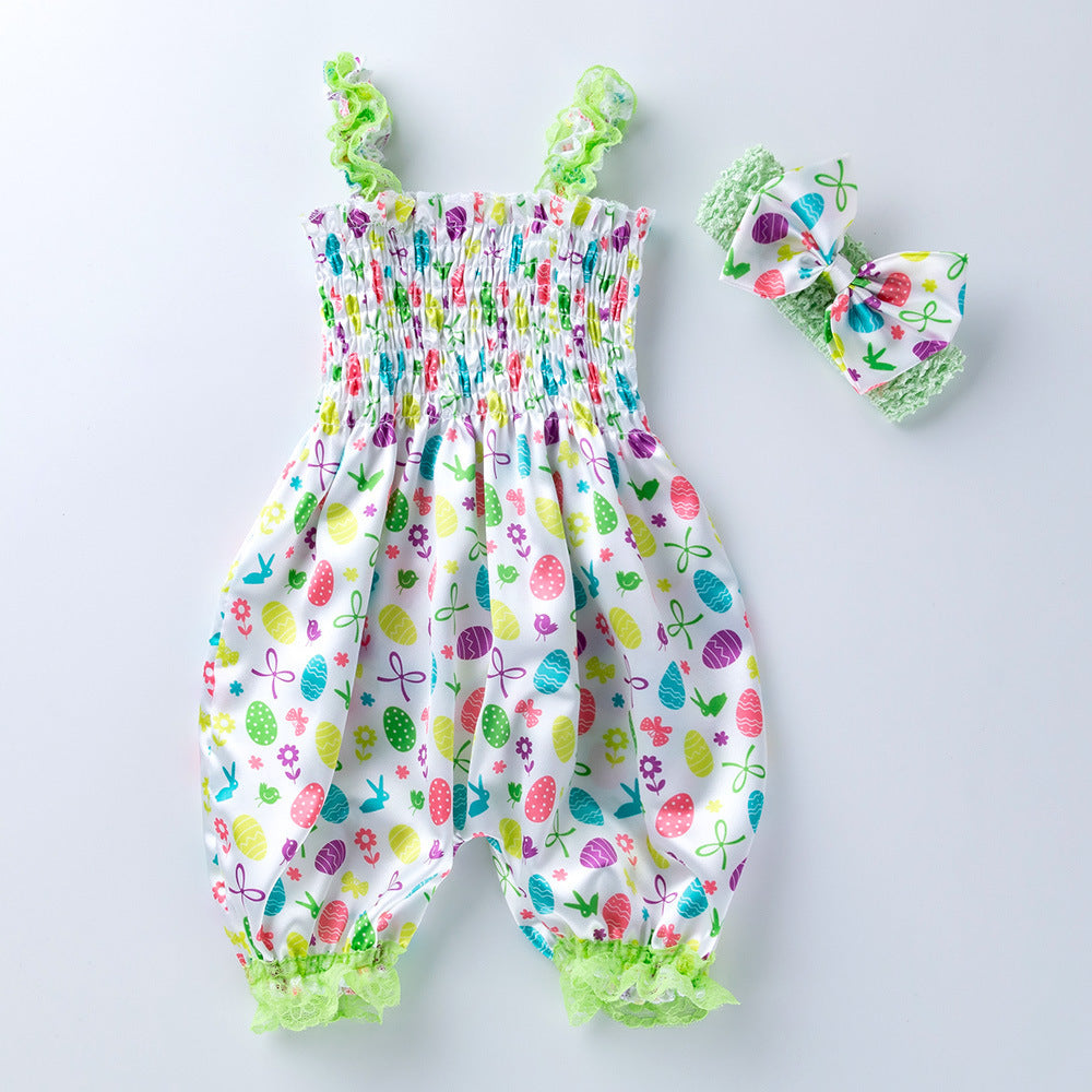 European And American 0-2 Years Old Girl Sling Baby Baby Bloomers