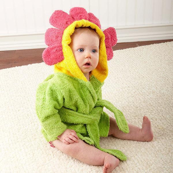 Baby Hooded Bath Towel – Cute Animal Cotton Robe